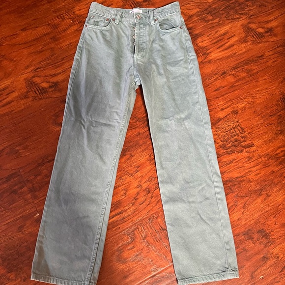 Green jeans - Picture 2 of 2